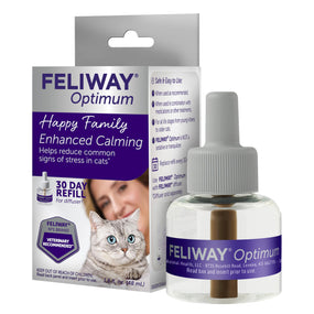 Feliway Optimum — repuesto de feromonas para difusor de gato, 1 pieza