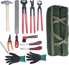 Kit de herramientas para herrador