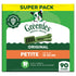 Greenies Petite — premios dentales para perro pequeño, sabor original, 90 piezas