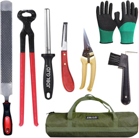 Kit de herramientas para herrador (8 piezas)