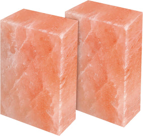 Bloque de sal del Himalaya 100% natural — 2 piezas