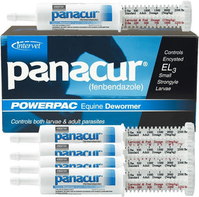 PowerPac — Desparasitante con fenbendazol, 5 jeringas (285 g)