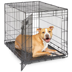 MidWest iCrate — jaula plegable de una puerta para perro grande, 93 x 59 x 63 cm