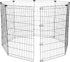 Corralito plegable de metal para perros, 59 x 42 pulgadas