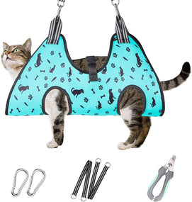 Hamaca de aseo para perros y gatos  (XS, 15 libras)