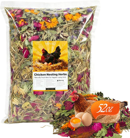 Chicken Nesting Herbs 52Oz Large Value Natural 7-Herb Lemongrass Blend