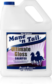 Mane 'N Tail Ultimate Gloss Shampoo 1 Gallon – Deep Cleansing for Unbelievably Soft, Silky Coat with Premium Reflective Shine