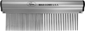 Ergonomic Dog, Horse, Cat, Pet Grooming Comb, 1.5