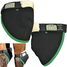 Protector de corvejones con forro de borrega — Par