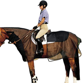 Juego de armadura contra insectos para caballos, 2 piezas.