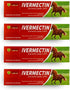 Ivermectin Horse Paste 1.87% – Apple Flavored – 6.08G Tube – for Horses up to 1250 Lb - 4 Pack