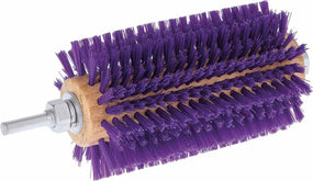 Mini Roto Brush for Livestock, Wool/Hair Stimulating and Grooming Brush for Goat Sheep Cattle, Use with Drill, Coat Deshedding Tool