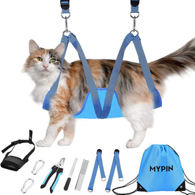 Hamaca de aseo para gatos