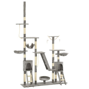 Árbol Rascador para Gatos con Postes de Sisal 230 - 250 cm