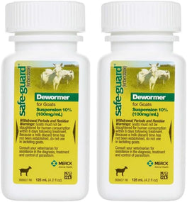 Safe-Guard — Desparasitante para cabras, 2 frascos de 125 ml